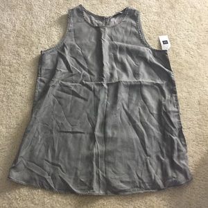 gap gray tank XS